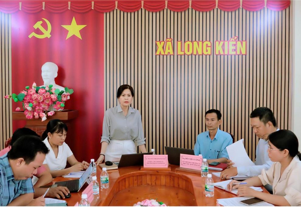 Hội đồng nhân dân xã Long Kiến triển khai kế hoạch giám sát năm 2026