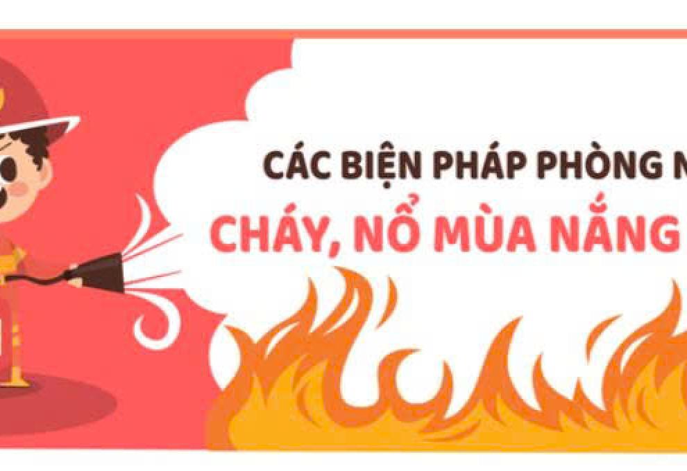 Các biện pháp phòng ngừa cháy, nổ mùa nắng nóng nên lưu ý