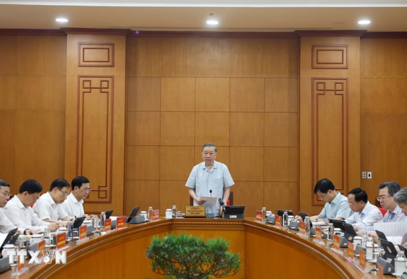 Kết luận của Tổng Bí thư, Chủ tịch nước tại cuộc họp cho chủ trương về công tác nghiên cứu khoa học cơ bản