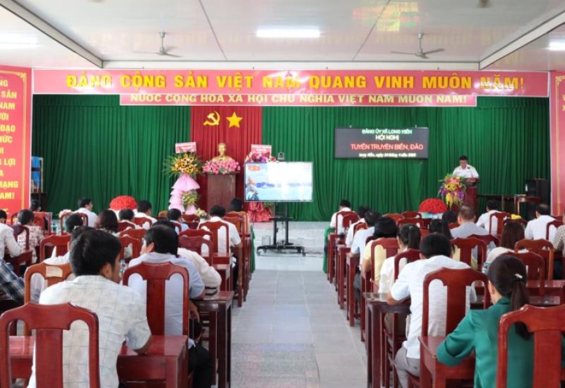 HỘI NGHỊ TUYÊN TRUYỀN BIỂN, ĐẢO VÀ TRIỂN KHAI QUY ĐỊNH SỐ 85 CỦA BAN BÍ THƯ