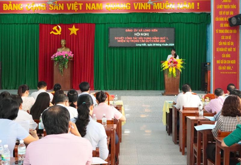 Hội nghị sơ kết công tác tổ chức xây dựng đảng quý 1