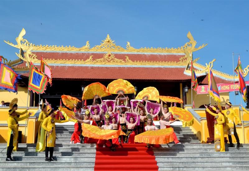 Đền thờ Quốc Tổ Hùng Vương ở Tân Hiệp - Dấu ấn cội nguồn giữa miền Tây Nam bộ