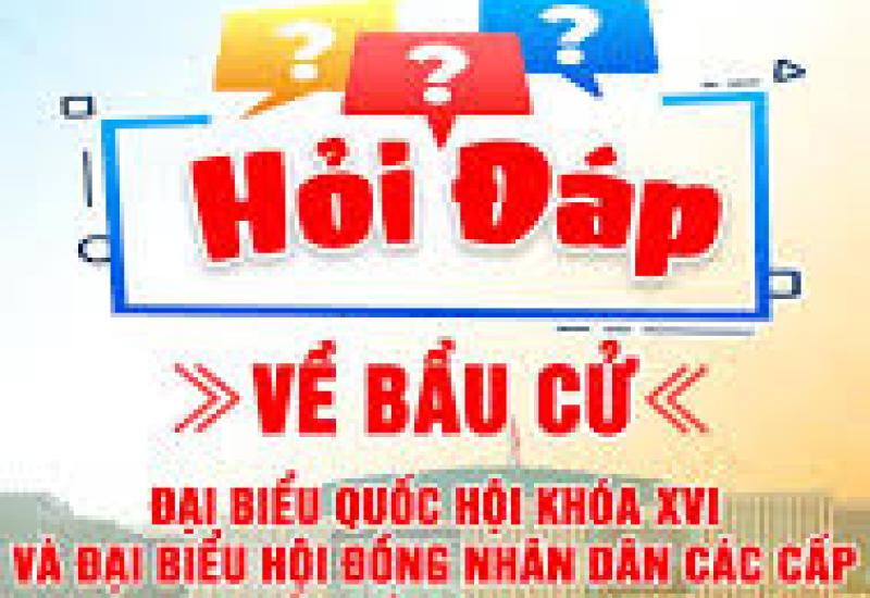 HỎI ĐÁP BẦU CỬ 1