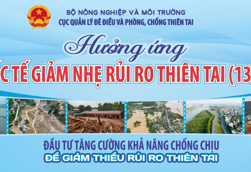 HƯỞNG ỨNG NGÀY QUỐC TẾ GIẢM NHẸ THIÊN TAI 13/10