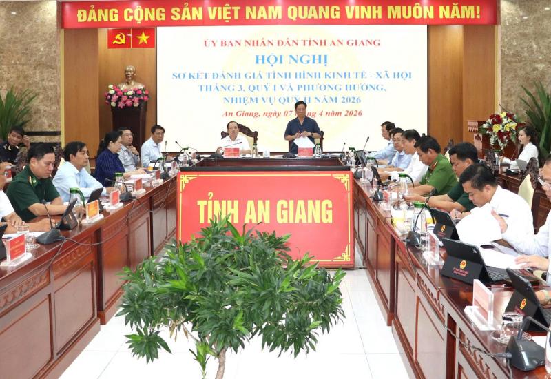 An Giang dẫn đầu tăng trưởng kinh tế vùng Đồng bằng sông Cửu Long Quý I/2026