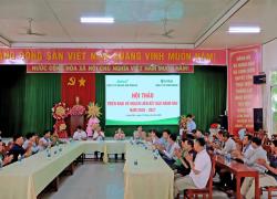 Xã Long Kiến hỗ trợ nông dân liên kết trồng đậu nành rau