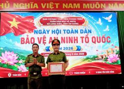 Xã Long Kiến tổ chức Ngày hội toàn dân bảo vệ ANTQ năm 2026