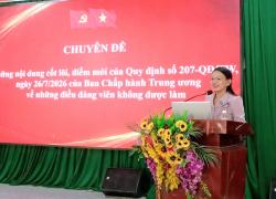 Triển khai chuyên đề Hội nghị lần thứ ba của Ban Chấp hành Trung ương Đảng khóa XIV
