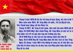 KỶ NIỆM 130 NĂM NGÀY SINH ĐỒNG CHÍ HỒ TÙNG MẬU (15/6/1896 - 15/6/2026)