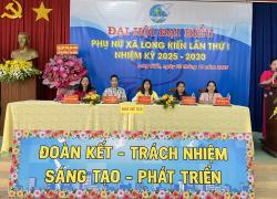 Đại hội đại biểu Phụ nữ xã Long Kiến lần thứ 1