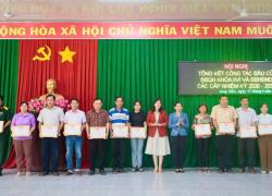 Hội nghị tổng kết công tác bầu cử xã Long Kiến