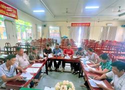 LONG KIẾN TRIỂN KHAI KẾ HOẠCH ĐỀ ÁN LẤY Ý KIẾN CỬ TRI SẮP XẾP ẤP