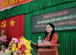 Đảng ủy xã Long Kiến họp Ban Chấp hành mở rộng